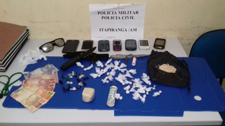 2º BPM (CPI) recupera objeto furtado e prende infratores por posse de entorpecente e munição em Itapiranga