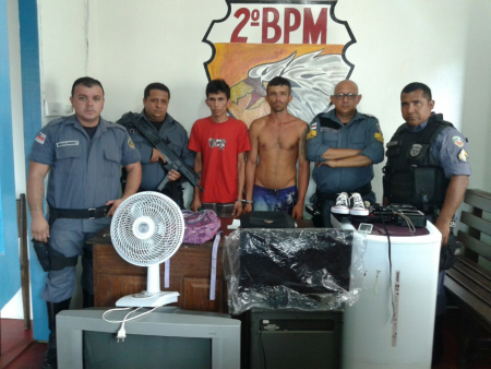 2º BPM/Novo Remanso detém infrator por realizar arrombamentos na Vila do Novo Remanso
