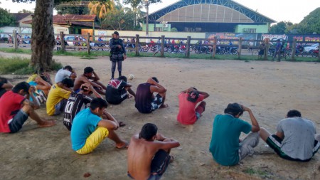 POLICIAIS DO 2º BPM REALIZA OPERAÇÃO NO COMBATE AO CRIME ORGANIZADO EM ITACOATIARA