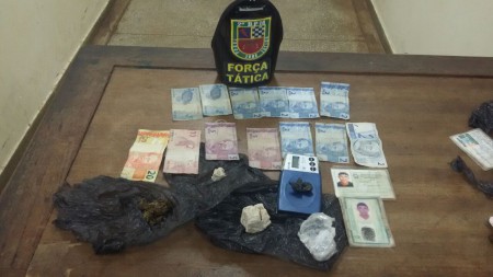 FORÇA TÁTICA DO 2º BPM DETÉM INFRATORES POR TRÁFICO DE DROGAS