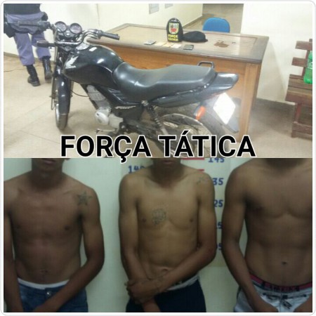 FORÇA TÁTICA DO  2º BPM (CPI) DETÉM INFRATORES POR ROUBO DE VEÍCULO EM ITACOATIARA